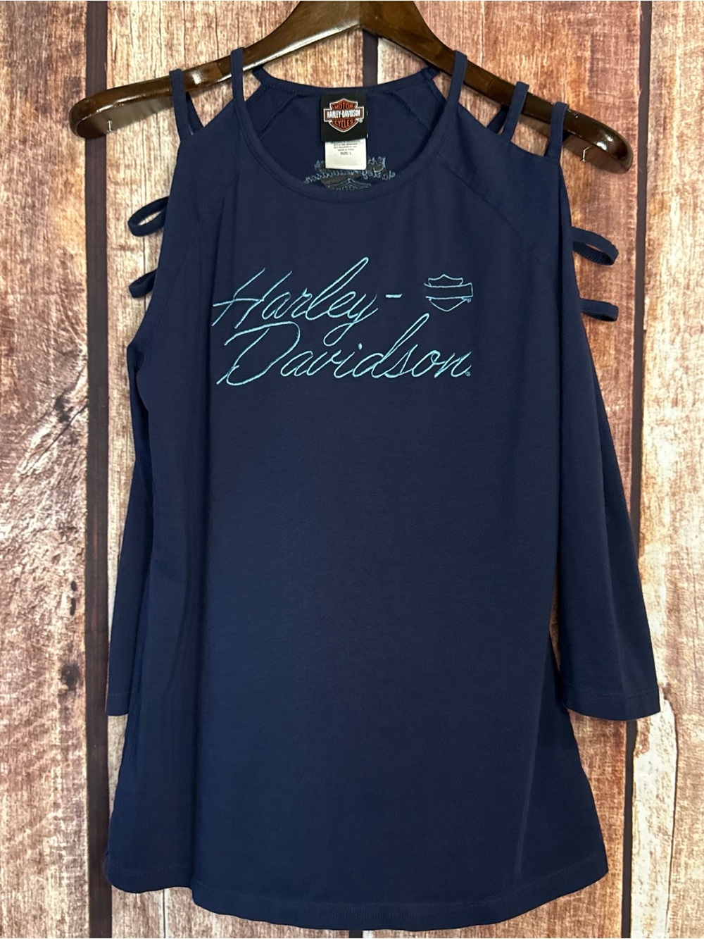 Harley-Davidson Cold-ShoulderTop